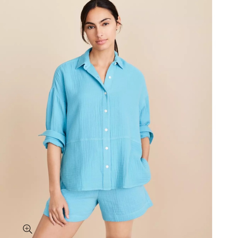Lou & Grey‎ for Loft triple cloth tunic . Wornnabout 2x. 65 retail